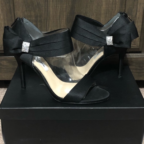 Nina Shoes - NINA Cosmos LS Black Dress Sandal Heels